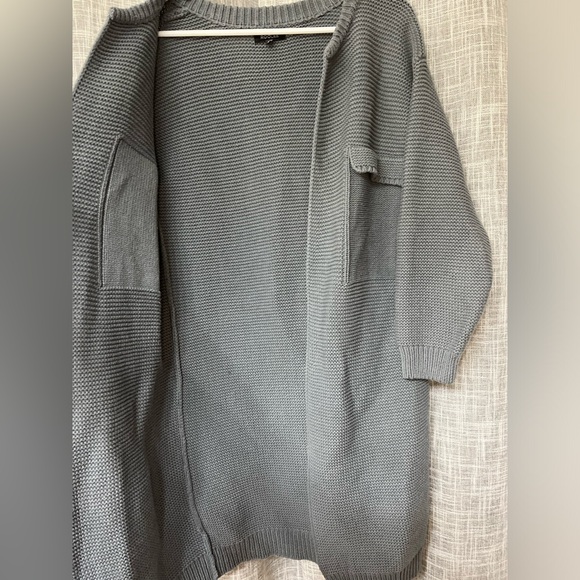 Roolee Dusty Blue Cardigan Size Small - Picture 4 of 8